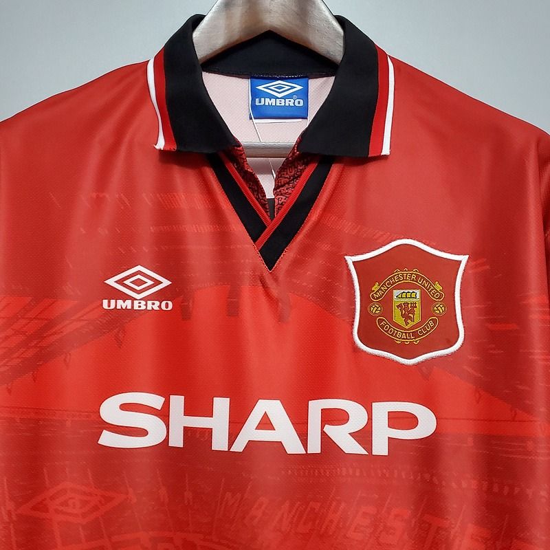Retro Manchester United 1994-1996 home