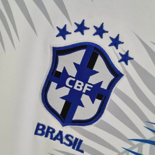 Brazil national 2022 Classic White Soccer Jersey