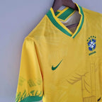 Brazil national 2022 Classic Yellow Soccer Jersey