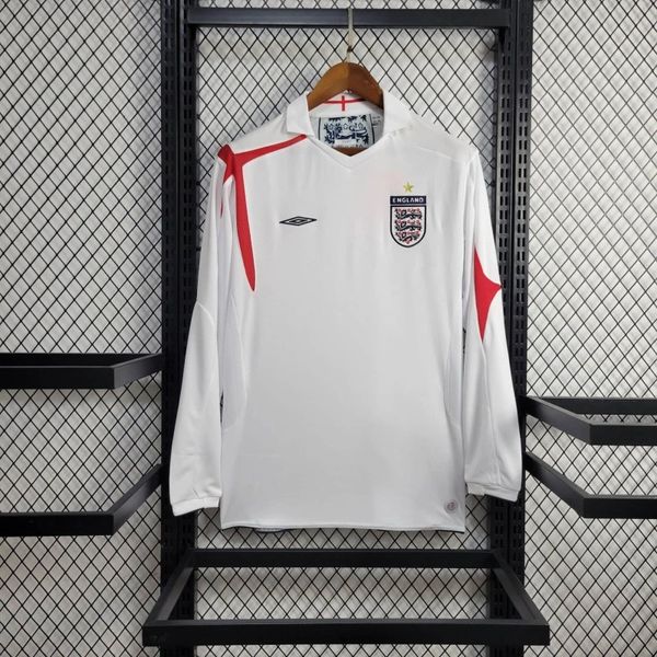 Retro England 2006 Home Long Sleeve Main image