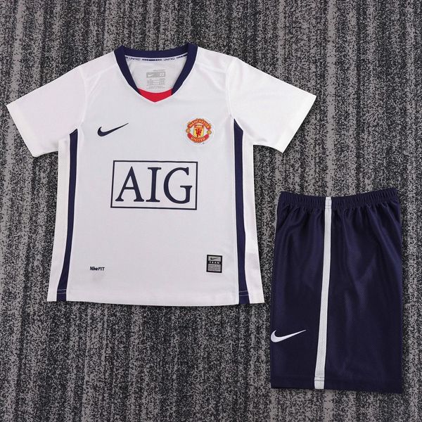 Retro Kids Manchester United 2008-2009 away Main image