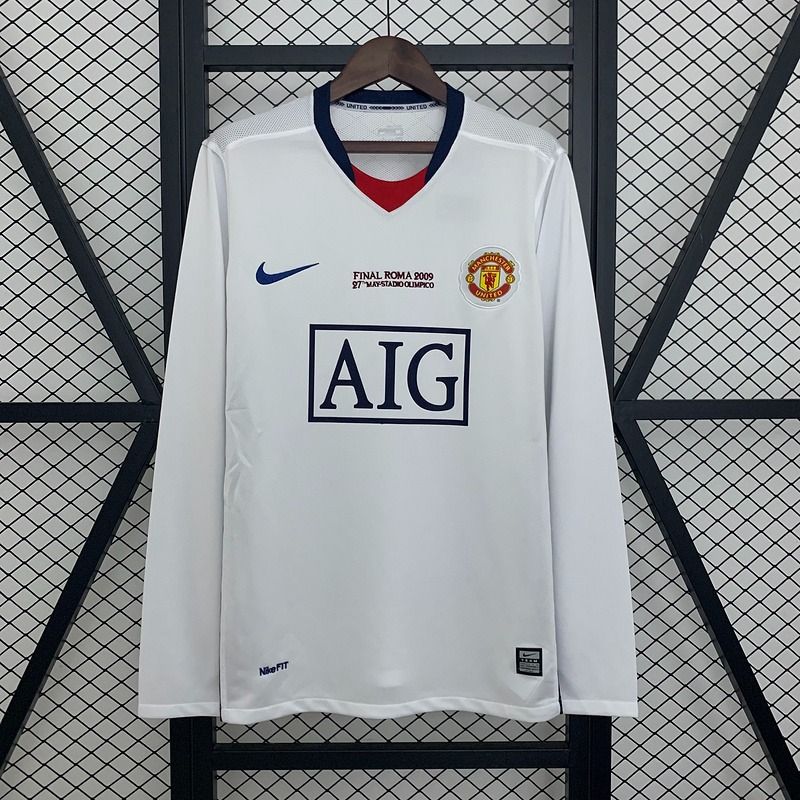 Retro Manchester United 2008-2009 UCL Away Long Sleeve Main image