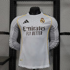 Real Madrid 2025-2026 Home Long Sleeve