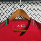 Retro Portugal national 2016 home Long Sleeve