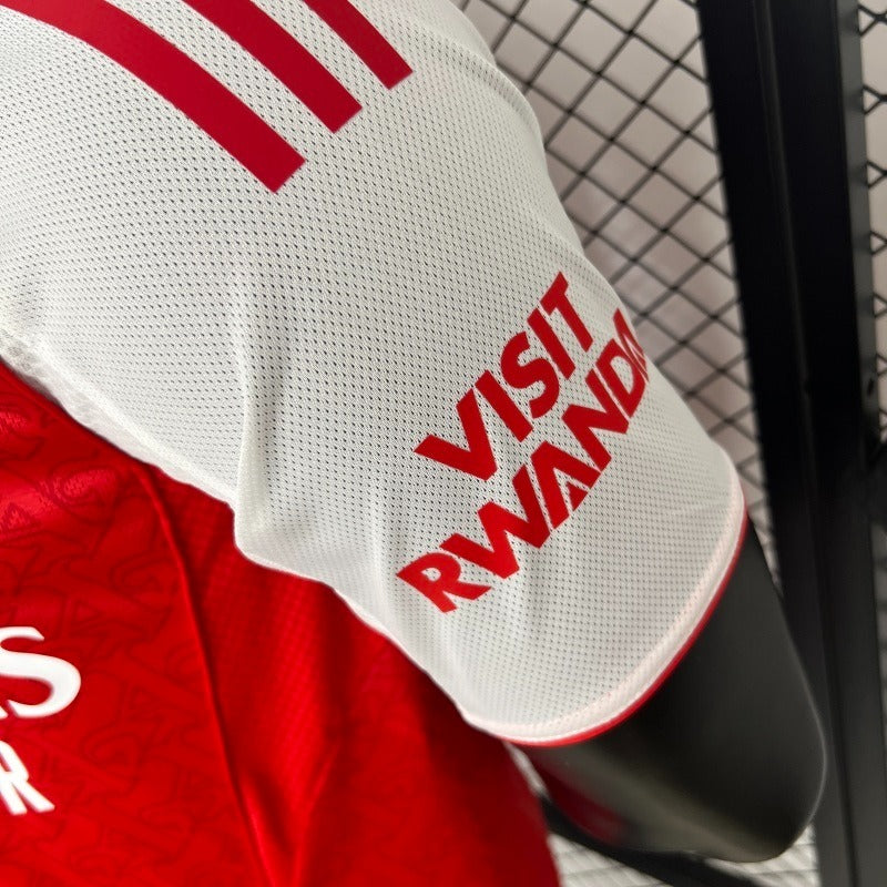Arsenal FC 2025-2026 home kit player