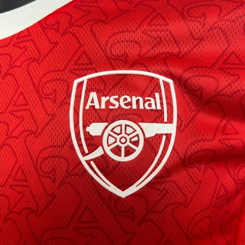 Arsenal FC 2025-2026 home kit player