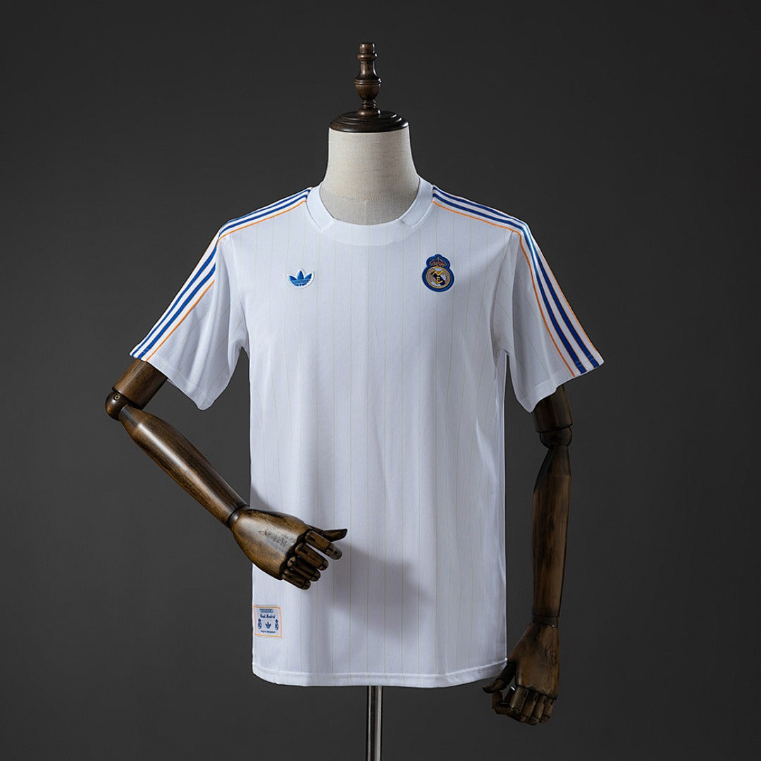 Real Madrid Terrace Icons T-Shirt White Blue Main image