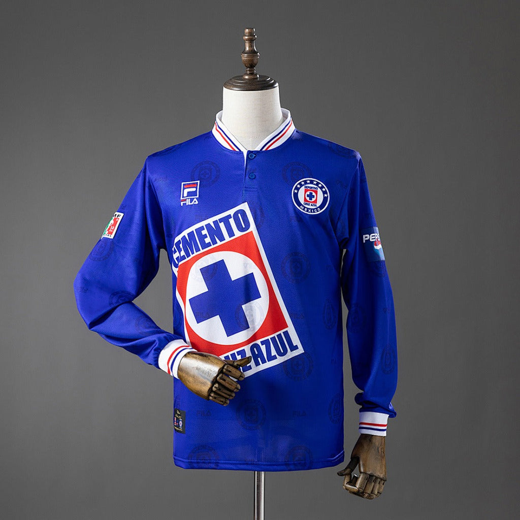 Cruz Azul 1998 Home Long-Sleeve Retro