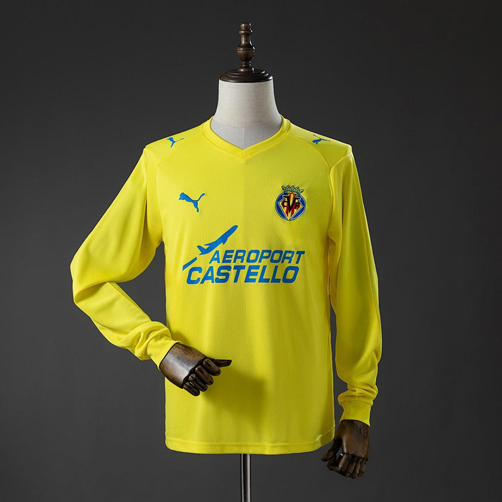 Villarreal CF 2008/2009 Home Long-Sleeve Retro