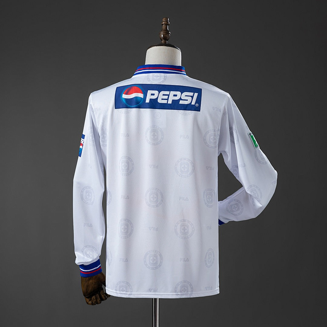 Cruz Azul 1998 Away Long-Sleeve Retro