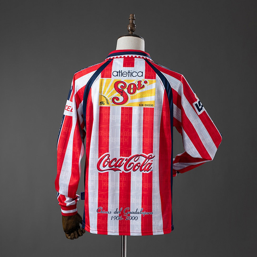 Retro Guadalajara 1999/2000 Home Long-sleeved Secondary image