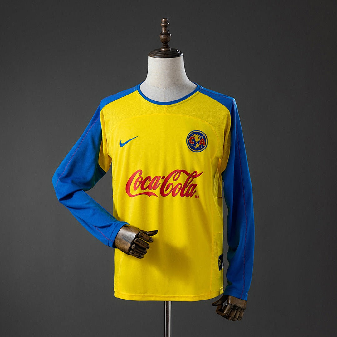Retro Club América 2003-2004 Home Long-Sleeve Main image