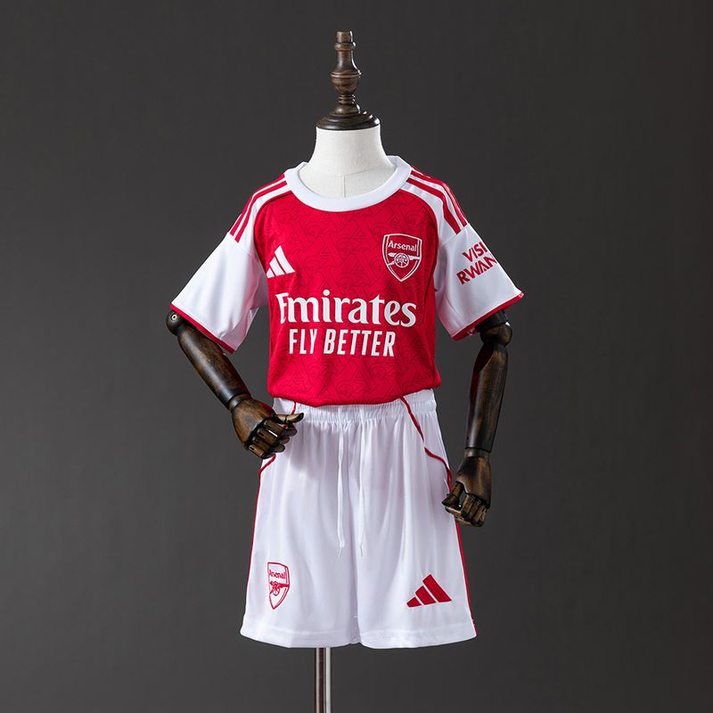 Kids Arsenal FC 2025 - 2026 home - WCFOOTBALLSUIT Main image