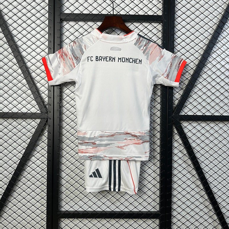 Kids Bayern M¨¹nchen 2025 - 2026 Away - WCFOOTBALLSUIT
