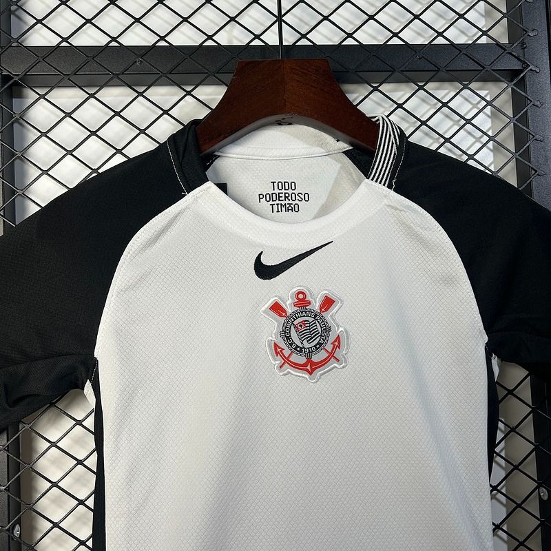 Kids Corinthians Paulista 2025 - 2026 home - WCFOOTBALLSUIT