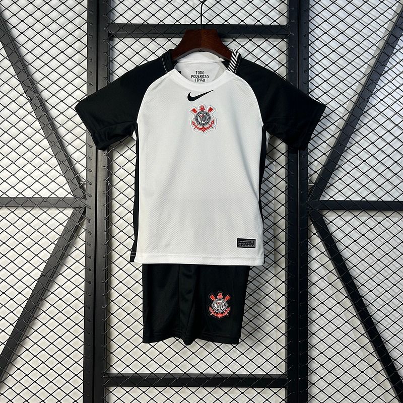 Kids Corinthians Paulista 2025 - 2026 home - WCFOOTBALLSUIT