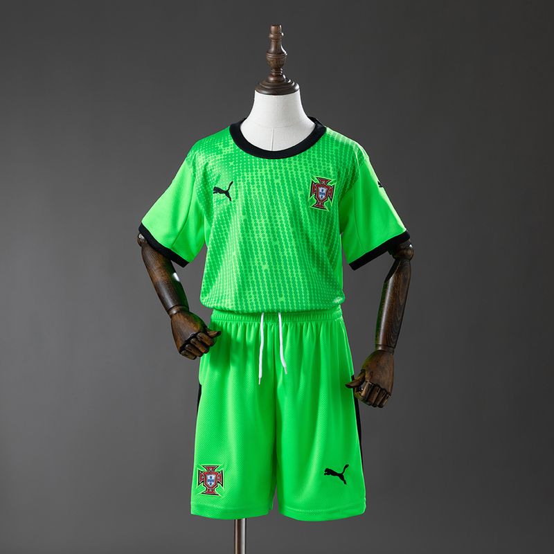 Kids Portugal national 2026 Goalkeeper Fan - WCFOOTBALLSUIT Main image