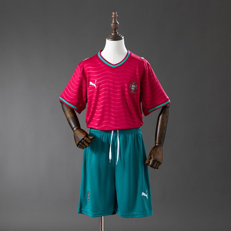 Kids Portugal national 2026 home Fan - WCFOOTBALLSUIT Main image