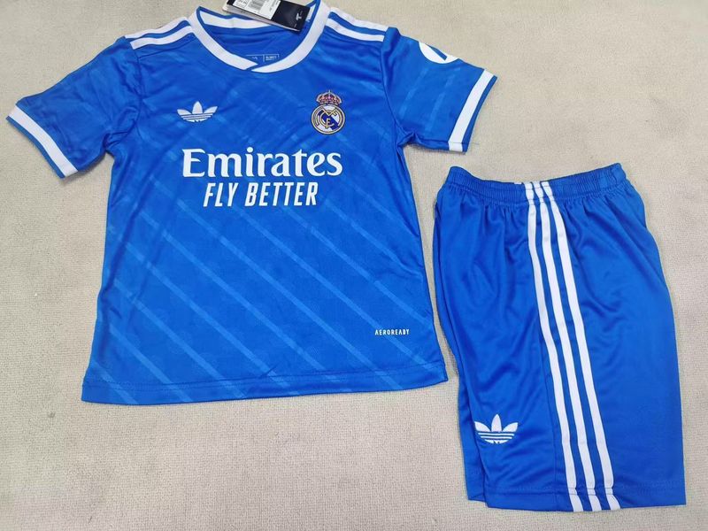 Kids Real Madrid 2025 - 2026 Second away - WCFOOTBALLSUIT Main image