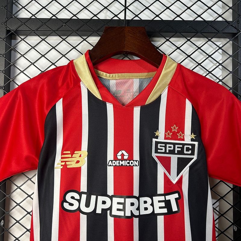 Kids S?o Paulo FC 2025 - 2026 away - WCFOOTBALLSUIT
