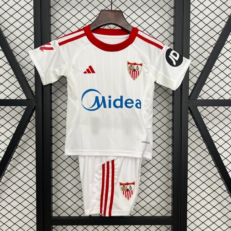 Kids Sevilla FC 2025 - 2026 home - WCFOOTBALLSUIT Main image