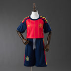 Kids Spain national 2026 home Fan - WCFOOTBALLSUIT