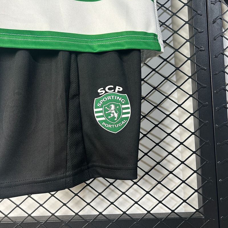 Kids Sporting Lisbon 2025 - 2026 home - WCFOOTBALLSUIT