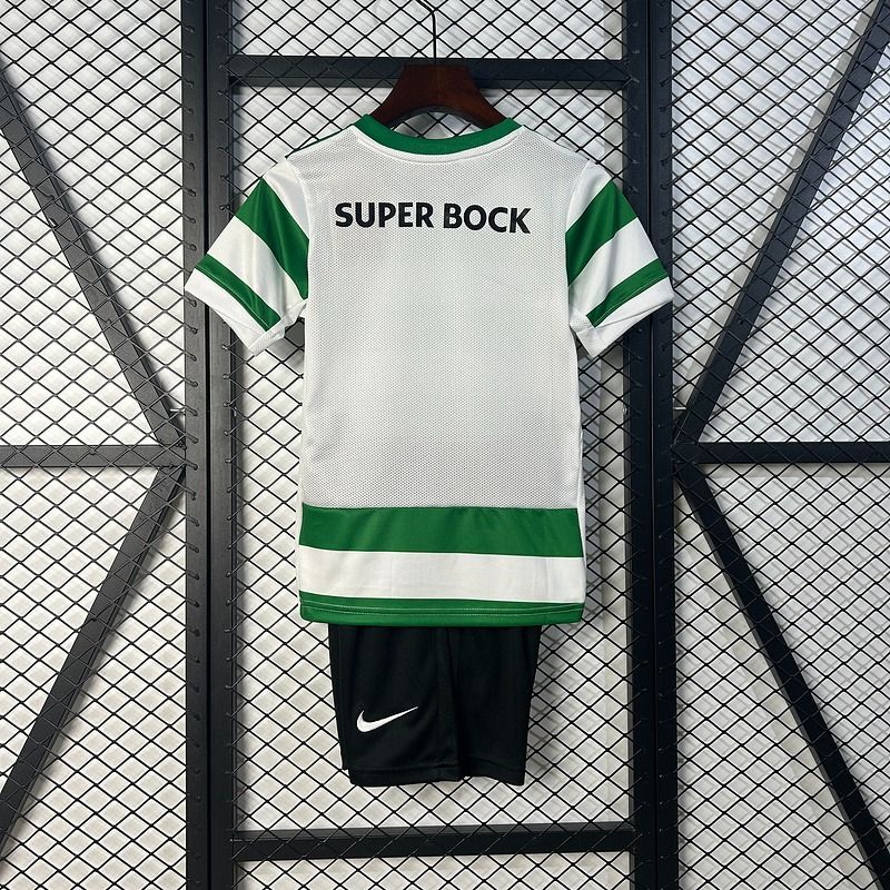 Kids Sporting Lisbon 2025 - 2026 home - WCFOOTBALLSUIT