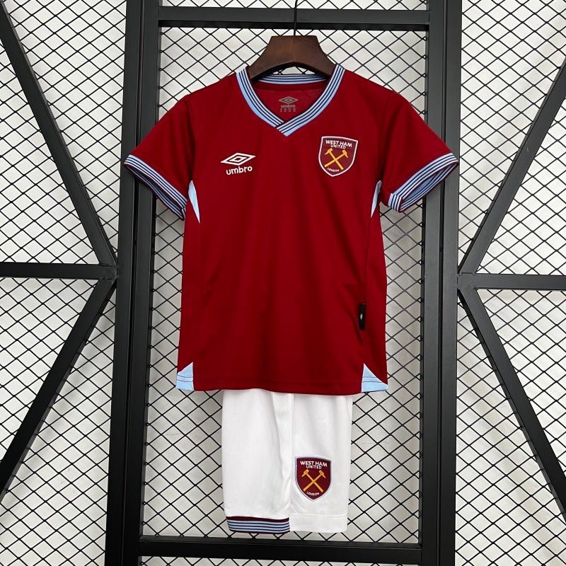 Kids West Ham United 2025 - 2026 home - WCFOOTBALLSUIT Main image