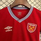 Kids West Ham United 2025 - 2026 home - WCFOOTBALLSUIT