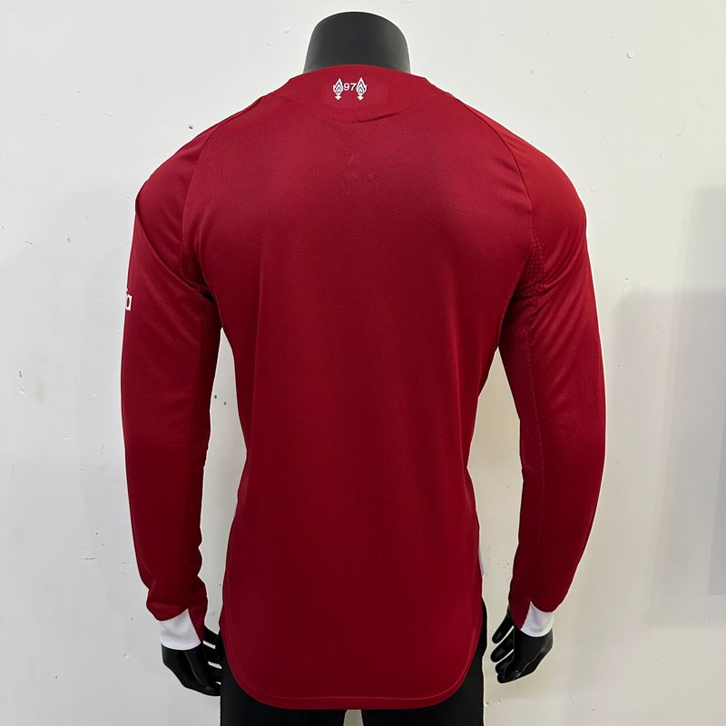 Liverpool FC 2025-2026 Home Long Sleeve Player Secondary image