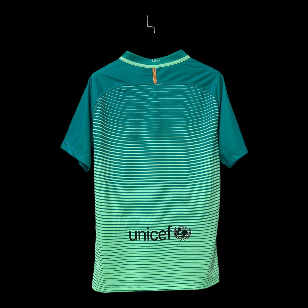 maillot barcelone retro vert