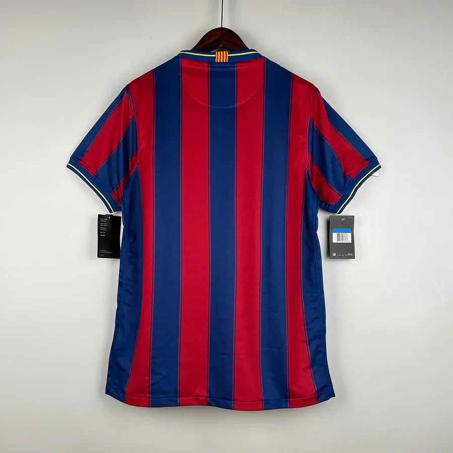 maillot Barcelone retro domicile 2009