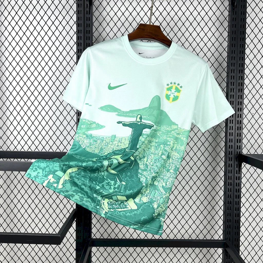 maillot brésil concept vert