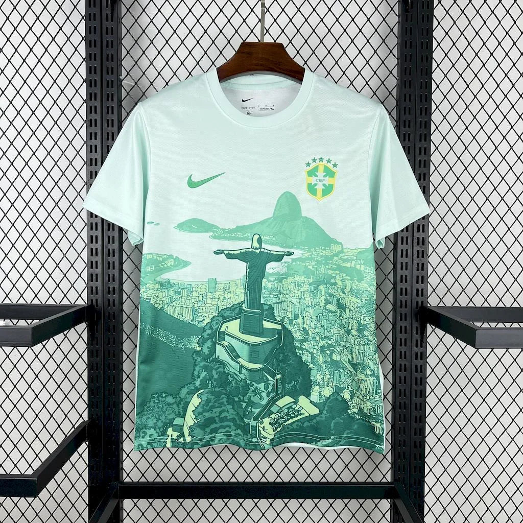 maillot brésil concept vert