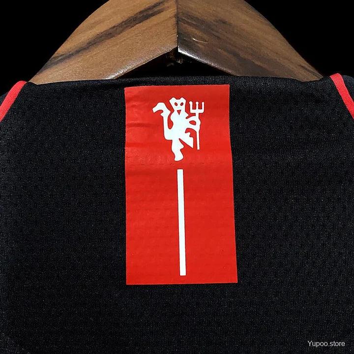 maillot Manchester United retro noir extérieur