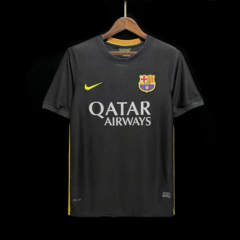 maillot Barcelone retro noir extérieur