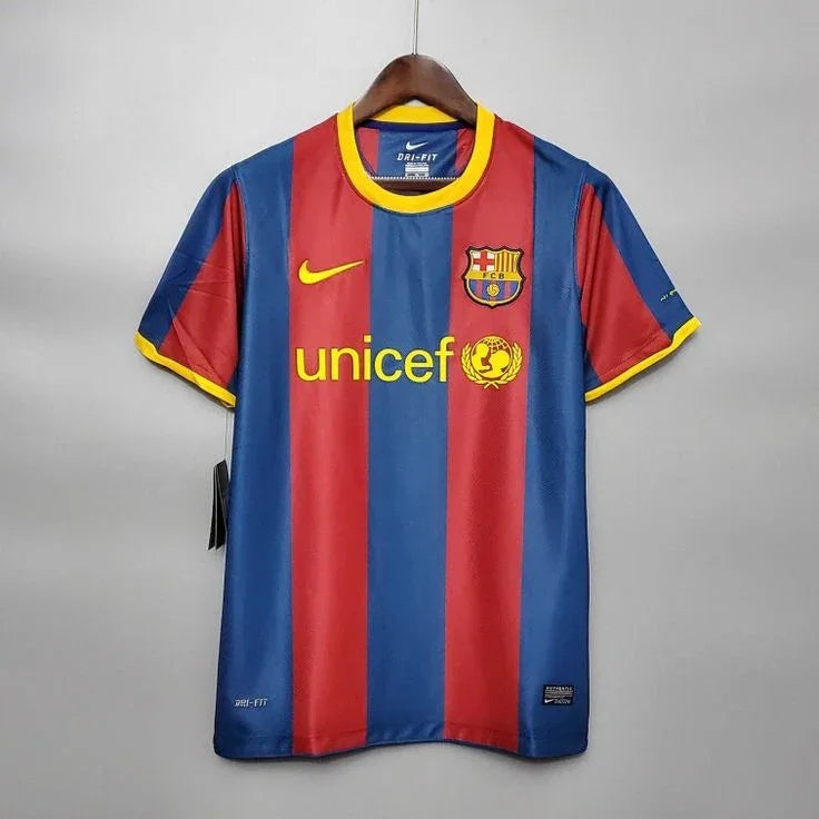 maillot barcelone retro domicile 2010