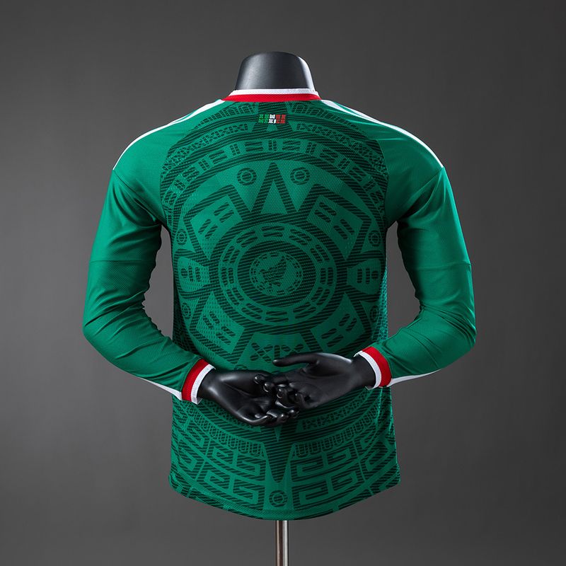 Mexico 2026 Home Long-Sleeve Player Jersey Secondary image