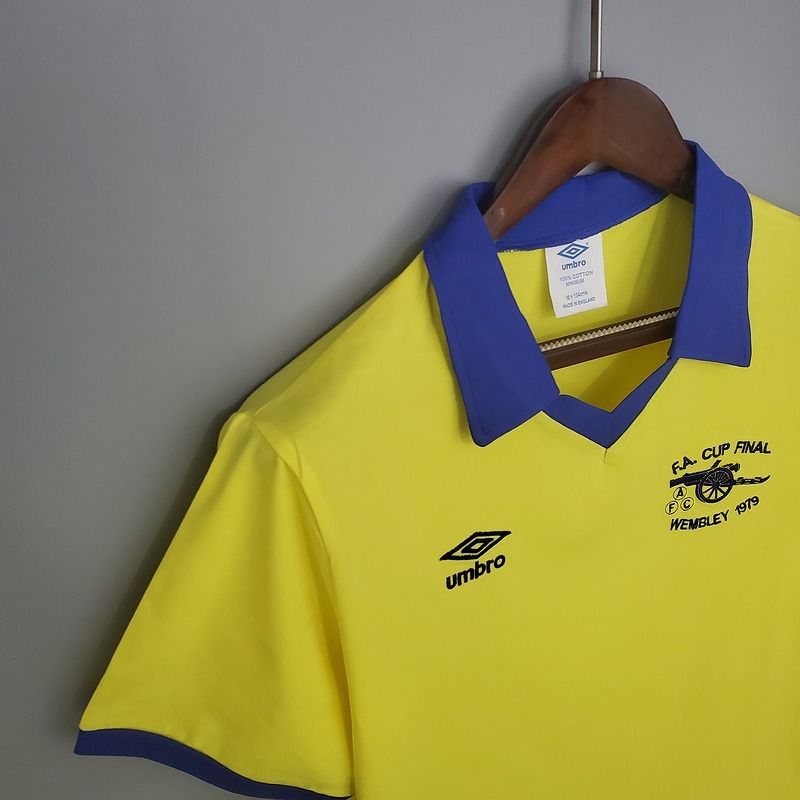 Retro Arsenal FC 1971 - 1979 away game - WCFOOTBALLSUIT