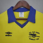 Retro Arsenal FC 1971 - 1979 away game - WCFOOTBALLSUIT