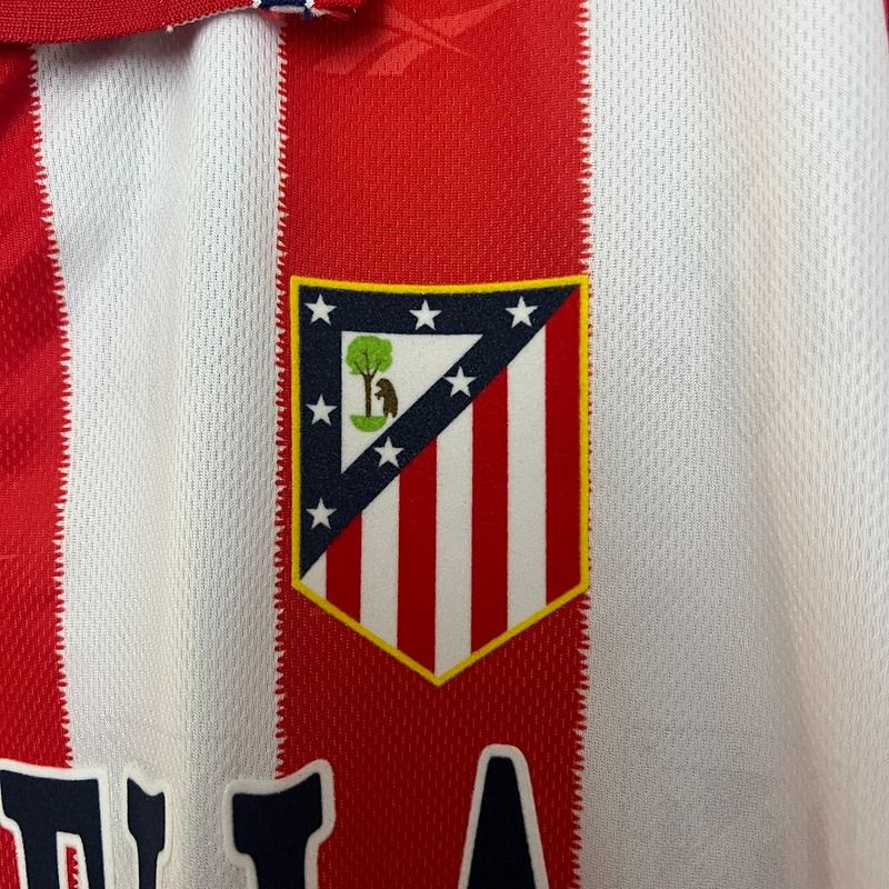 Retro Atletico Madrid 1998 - 1999 home game - WCFOOTBALLSUIT