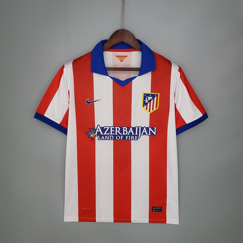 Retro Atletico Madrid 2014 - 2015 home game - WCFOOTBALLSUIT Main image