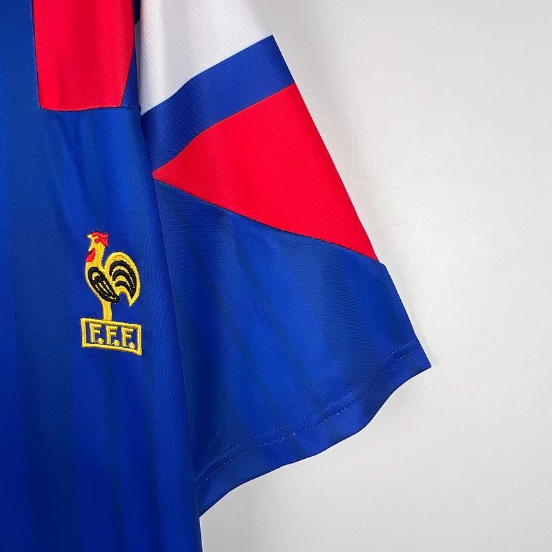 Retro France national 1992 - 1994 home game - WCFOOTBALLSUIT