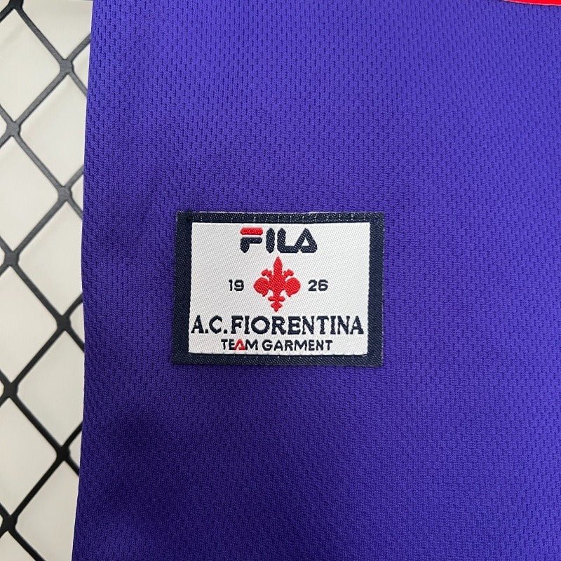 Retro Kids ACF Fiorentina 1998 home - WCFOOTBALLSUIT
