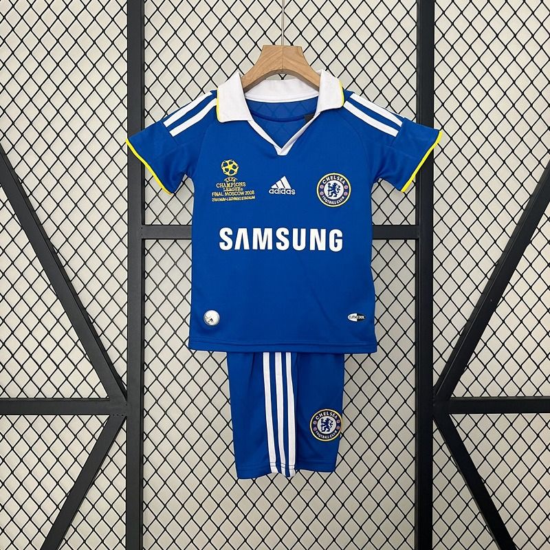 Retro Kids Chelsea FC 2008 - 2009 home ucl edition - WCFOOTBALLSUIT Main image