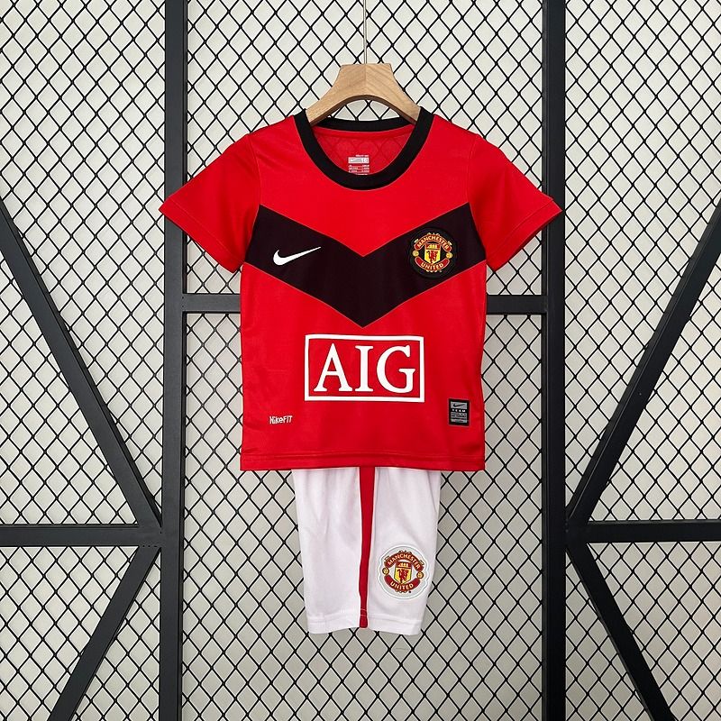 Retro Kids Manchester United 2009 - 2010 home - WCFOOTBALLSUIT Main image