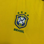 Retro Brazil national 1998 home Long Sleeve