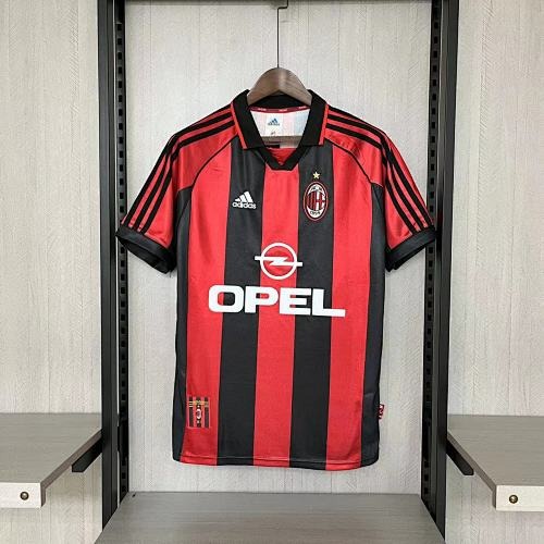 Retro AC Milan 1998-1999 home
