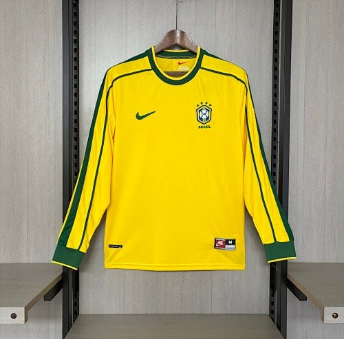 Retro Brazil 1998 Home Long Sleeve